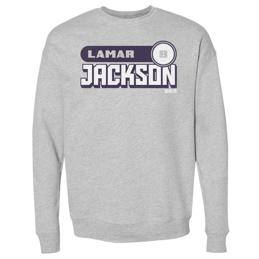 Lamar Jackson Men's Crewneck Sweatshirt | 500 LEVEL