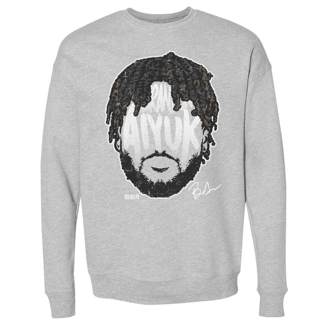 Brandon Aiyuk Men's Crewneck Sweatshirt | 500 LEVEL