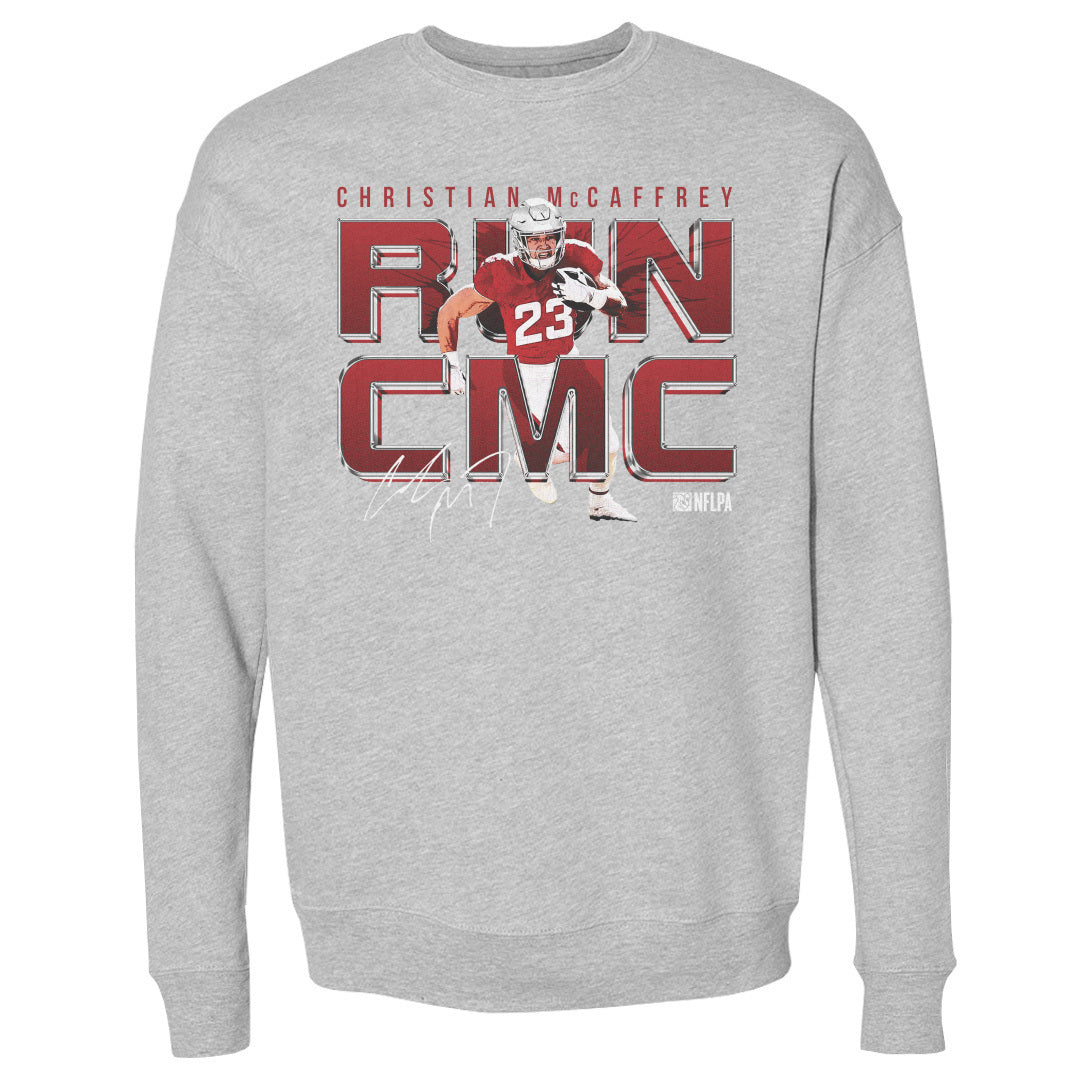 Christian McCaffrey Men's Crewneck Sweatshirt | 500 LEVEL