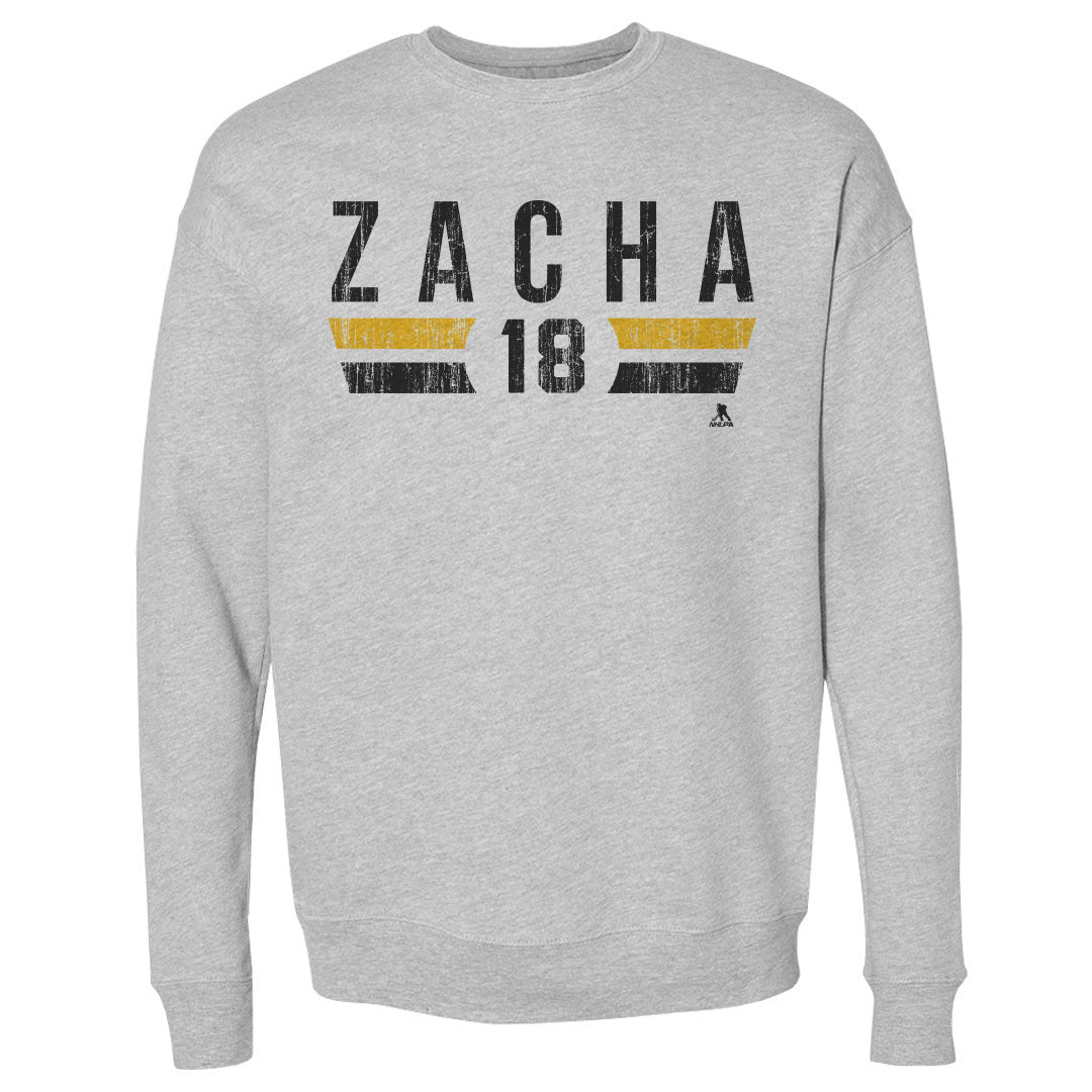 Pavel Zacha Men's Crewneck Sweatshirt | 500 LEVEL