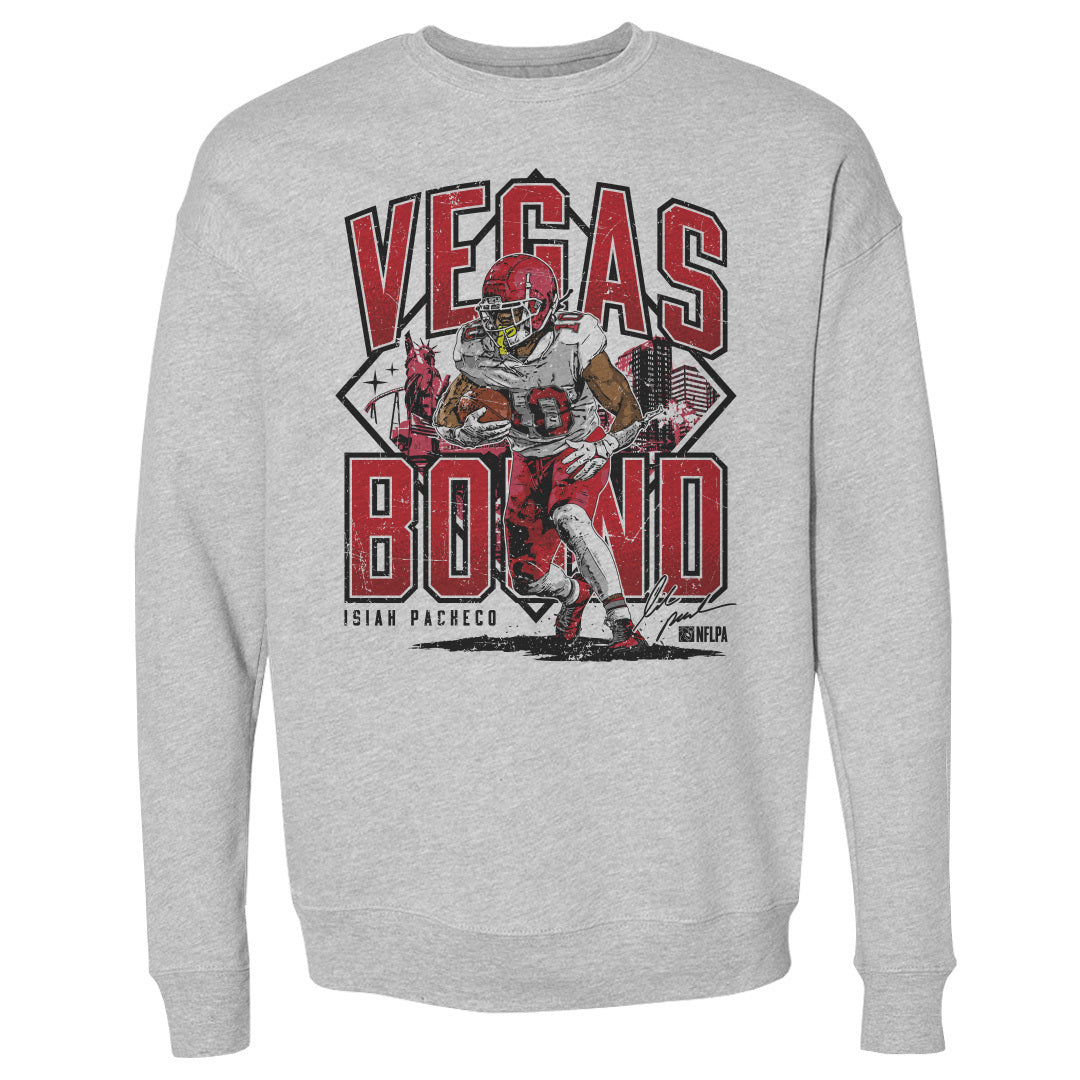 Isiah Pacheco Men's Crewneck Sweatshirt | 500 LEVEL