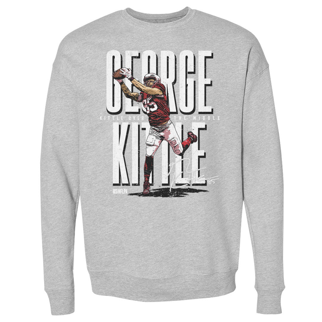 George Kittle Men's Crewneck Sweatshirt | 500 LEVEL