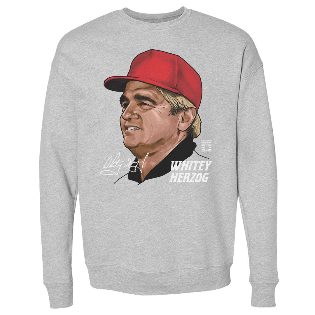 Whitey Herzog Men's Crewneck Sweatshirt | 500 LEVEL