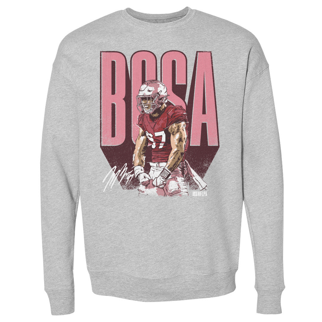 Nick Bosa Men's Crewneck Sweatshirt | 500 LEVEL