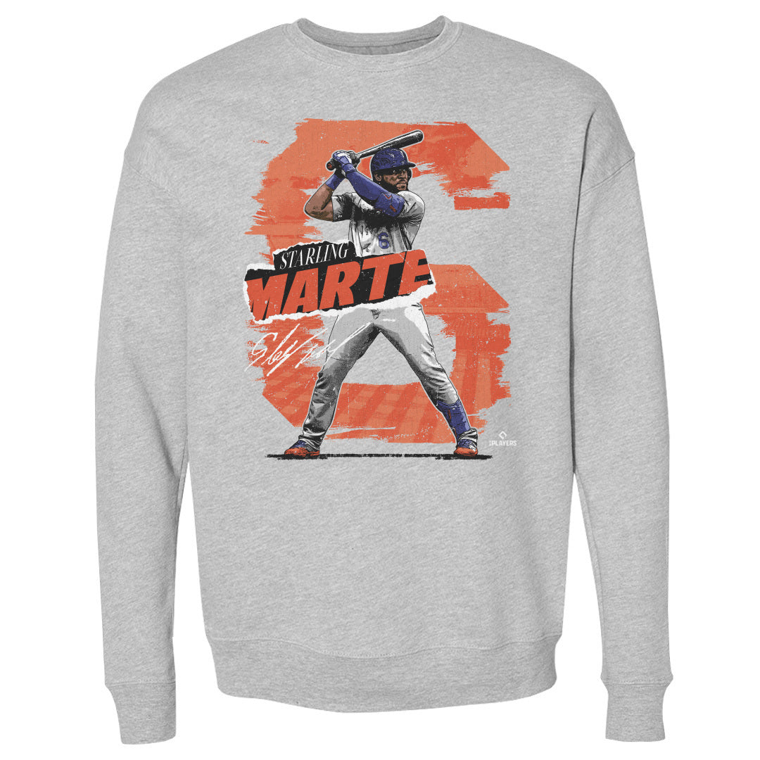 Starling Marte Men's Crewneck Sweatshirt | 500 LEVEL