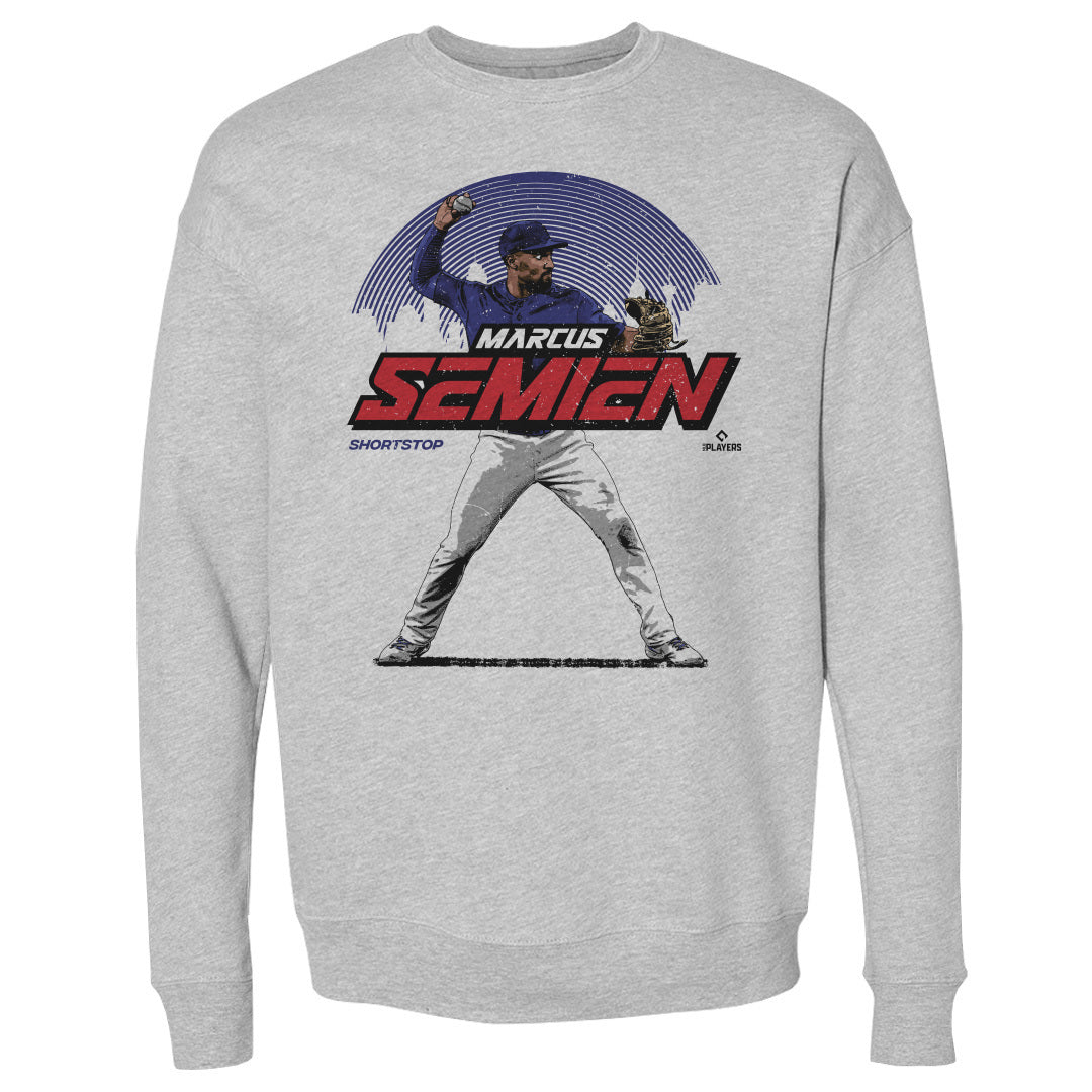 Marcus Semien Men's Crewneck Sweatshirt | 500 LEVEL
