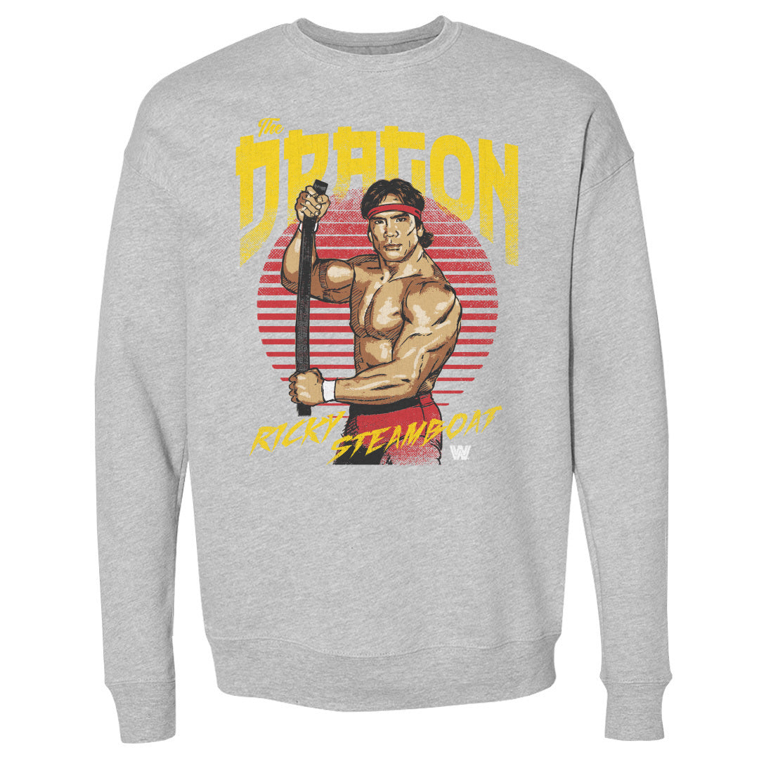 Ricky The Dragon Steamboat Men's Crewneck Sweatshirt | 500 LEVEL