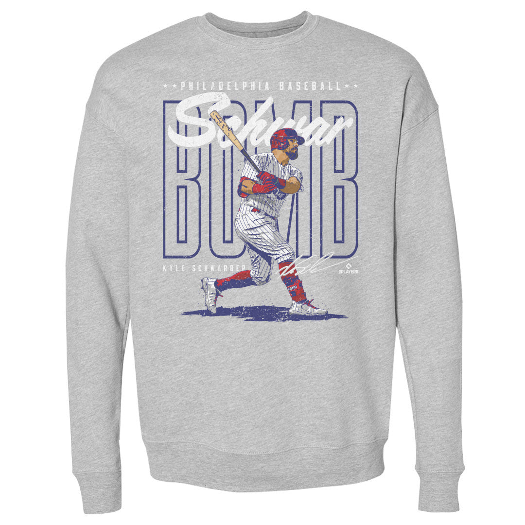 Kyle Schwarber Men's Crewneck Sweatshirt | 500 LEVEL
