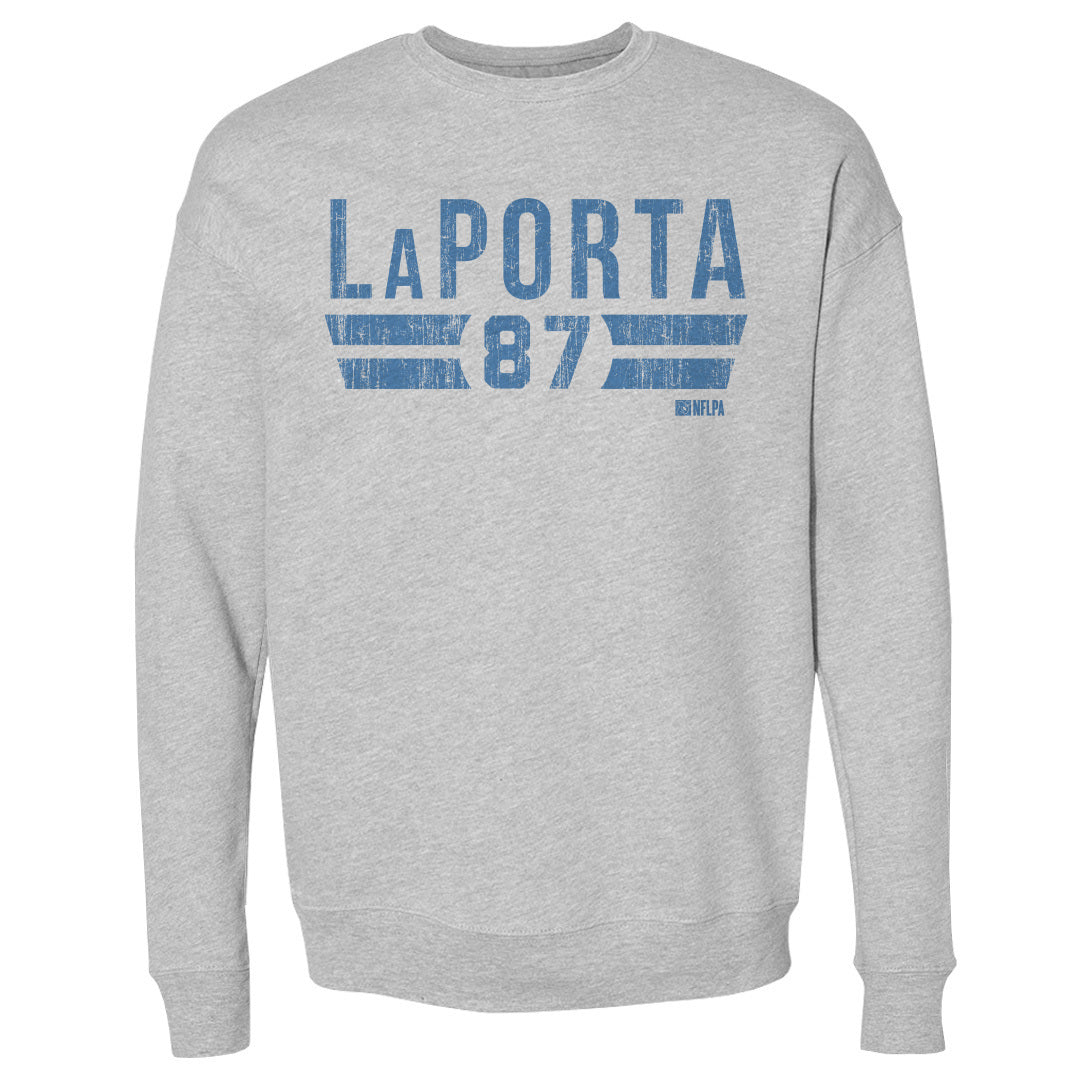 Sam LaPorta Men's Crewneck Sweatshirt | 500 LEVEL
