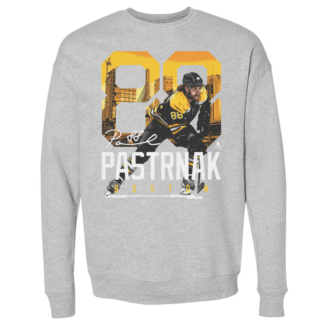 David Pastrnak Men's Crewneck Sweatshirt | 500 LEVEL