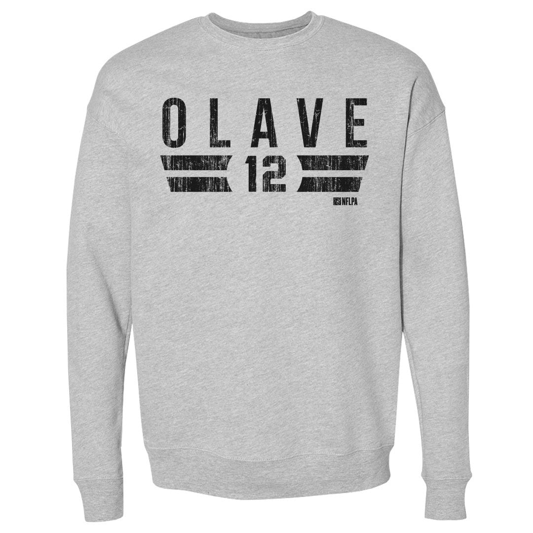 Chris Olave Men's Crewneck Sweatshirt | 500 LEVEL