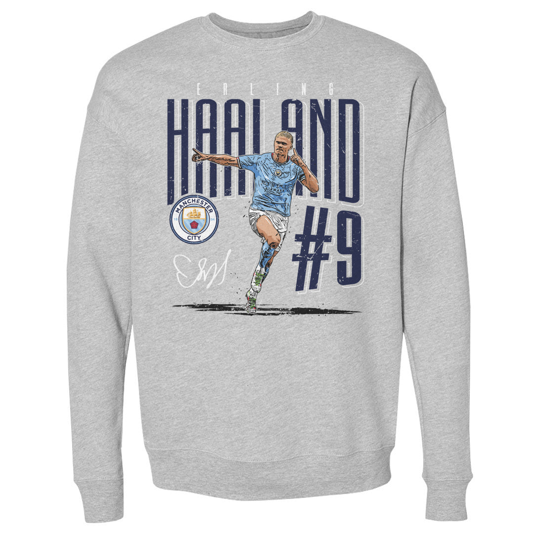 Erling Haaland Men's Crewneck Sweatshirt | 500 LEVEL