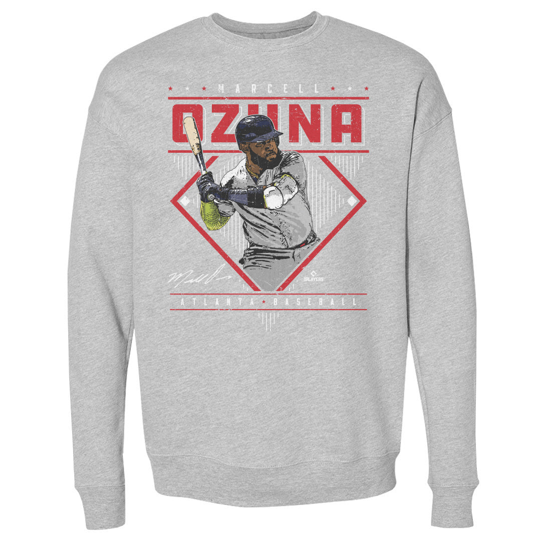 Marcell Ozuna Men's Crewneck Sweatshirt | 500 LEVEL