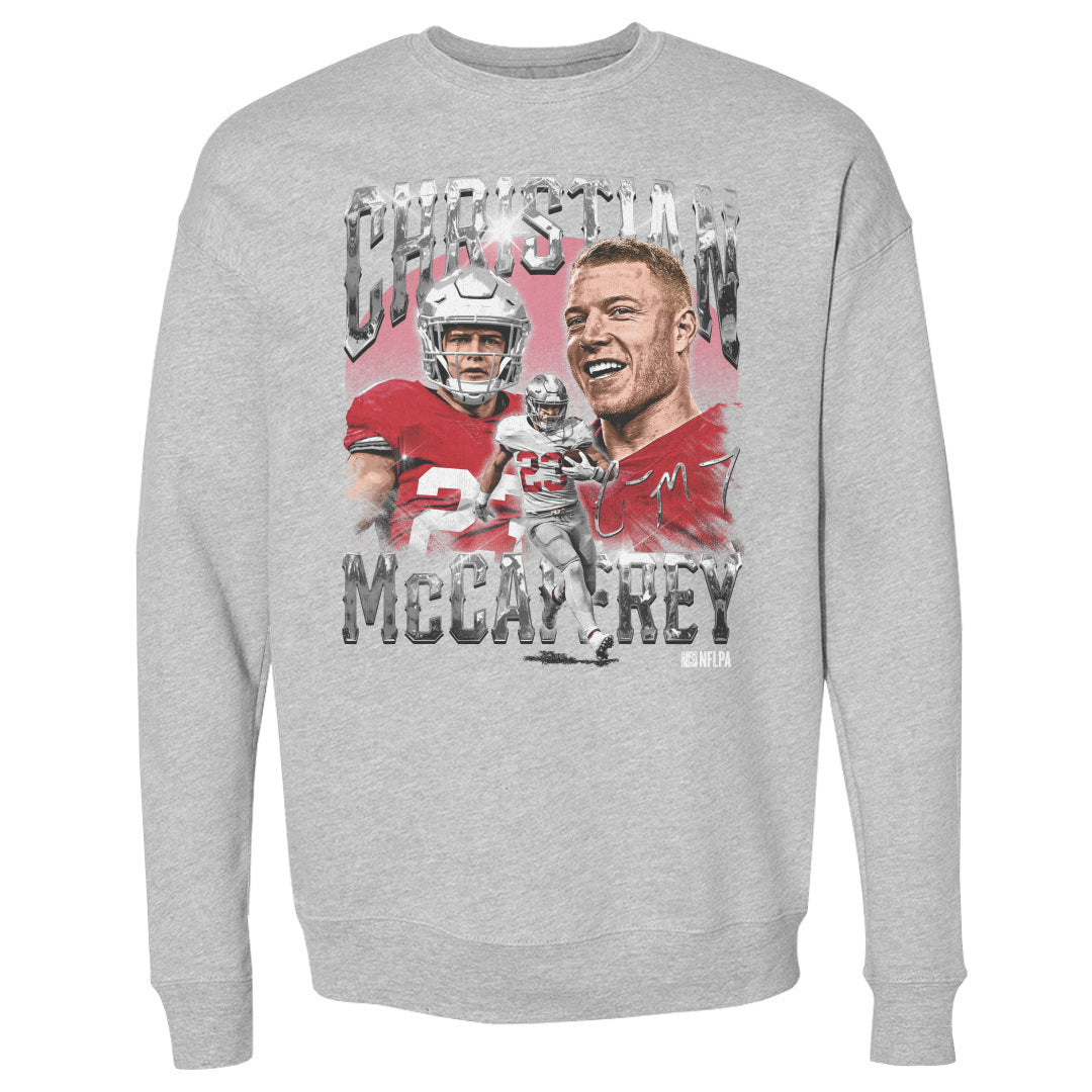 Christian McCaffrey Men's Crewneck Sweatshirt | 500 LEVEL