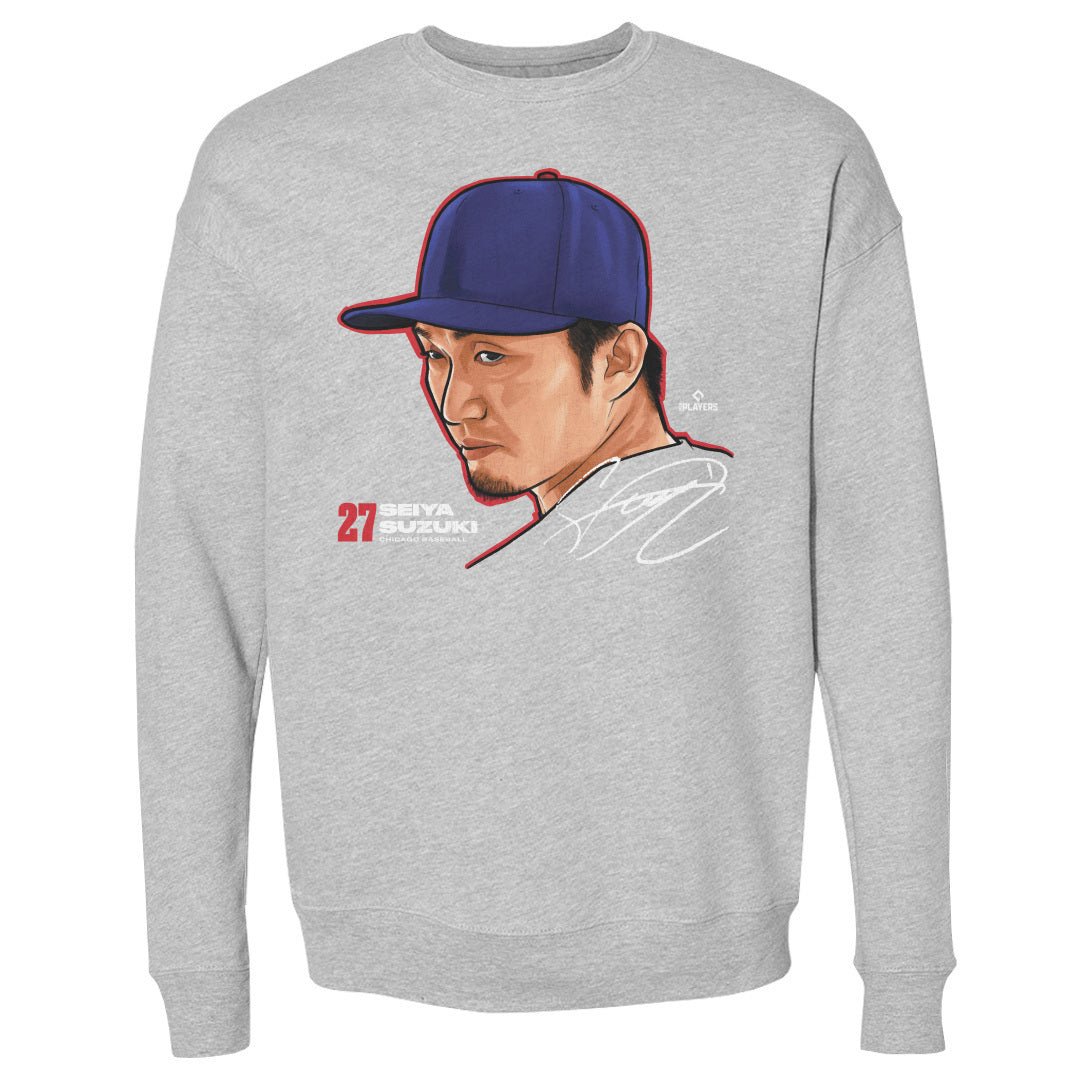 Seiya Suzuki Men's Crewneck Sweatshirt | 500 LEVEL