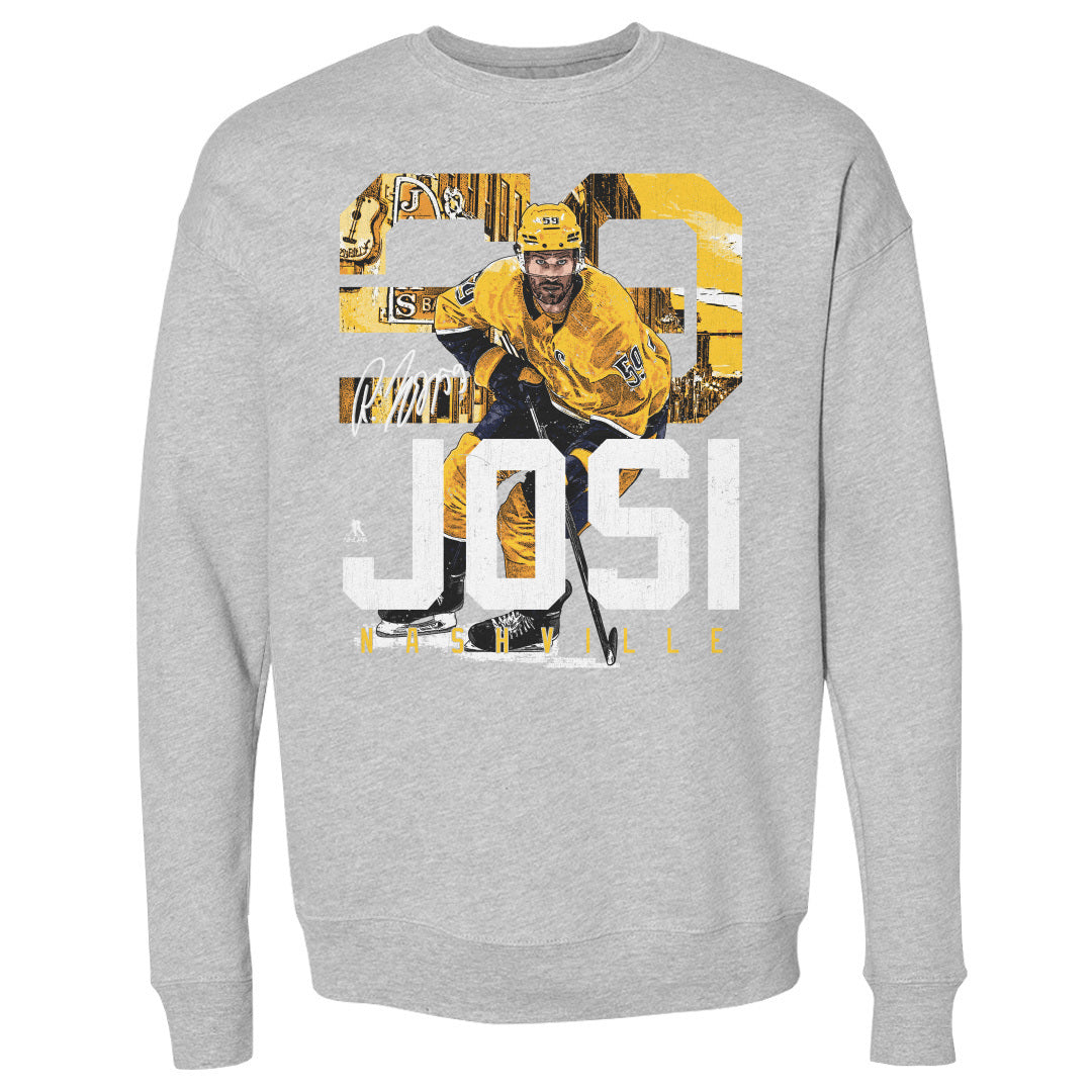 Roman Josi Men's Crewneck Sweatshirt | 500 LEVEL