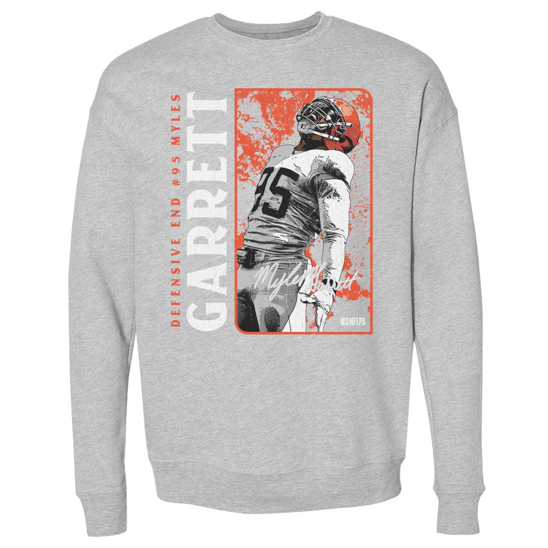 Myles Garrett Men's Crewneck Sweatshirt | 500 LEVEL
