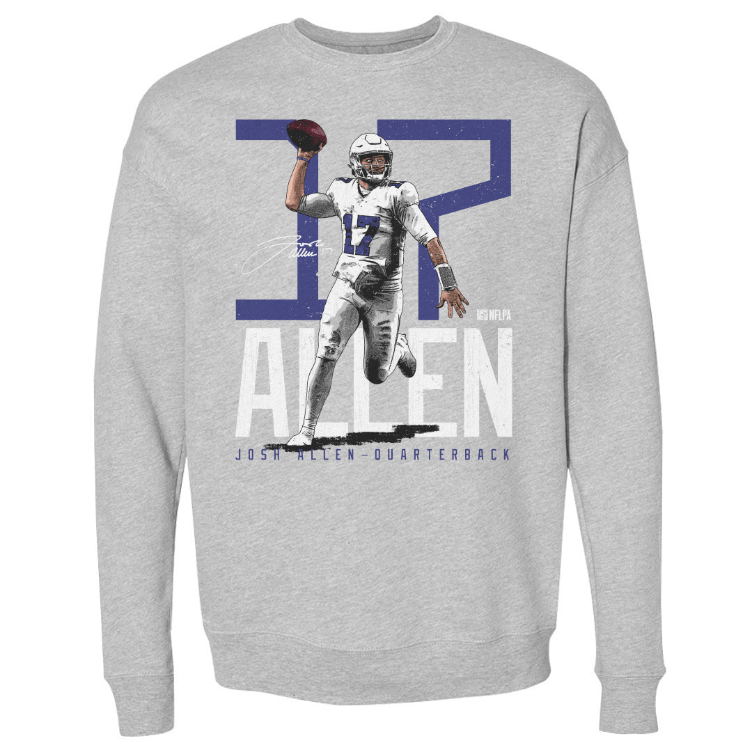 Josh Allen Men's Crewneck Sweatshirt | 500 LEVEL