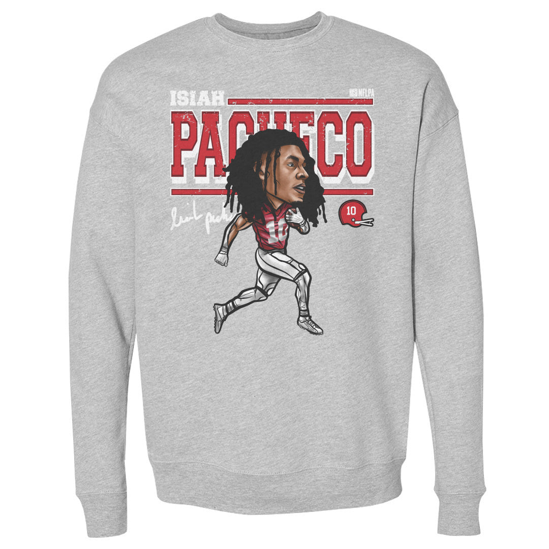 Isiah Pacheco Men's Crewneck Sweatshirt | 500 LEVEL