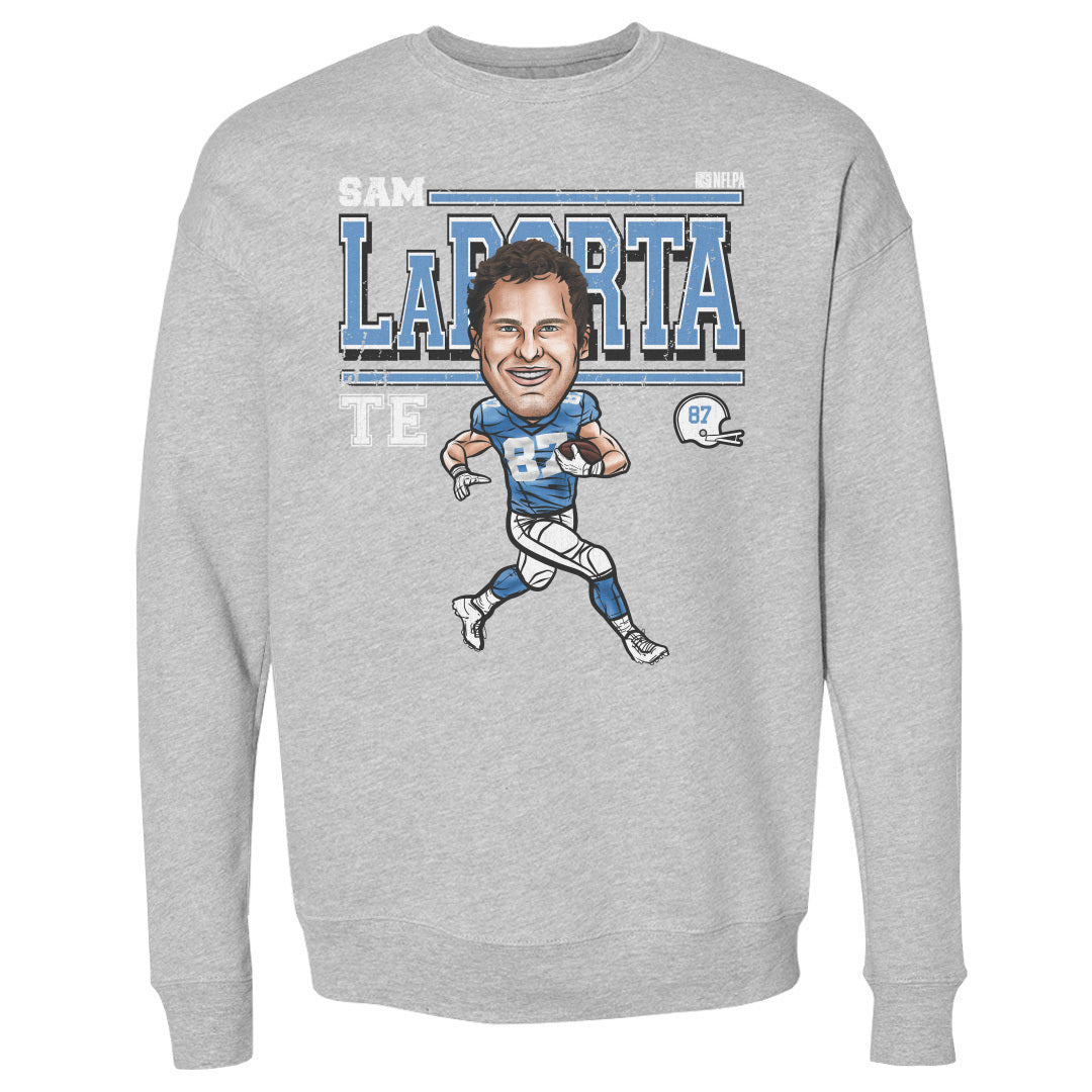 Sam LaPorta Men's Crewneck Sweatshirt | 500 LEVEL