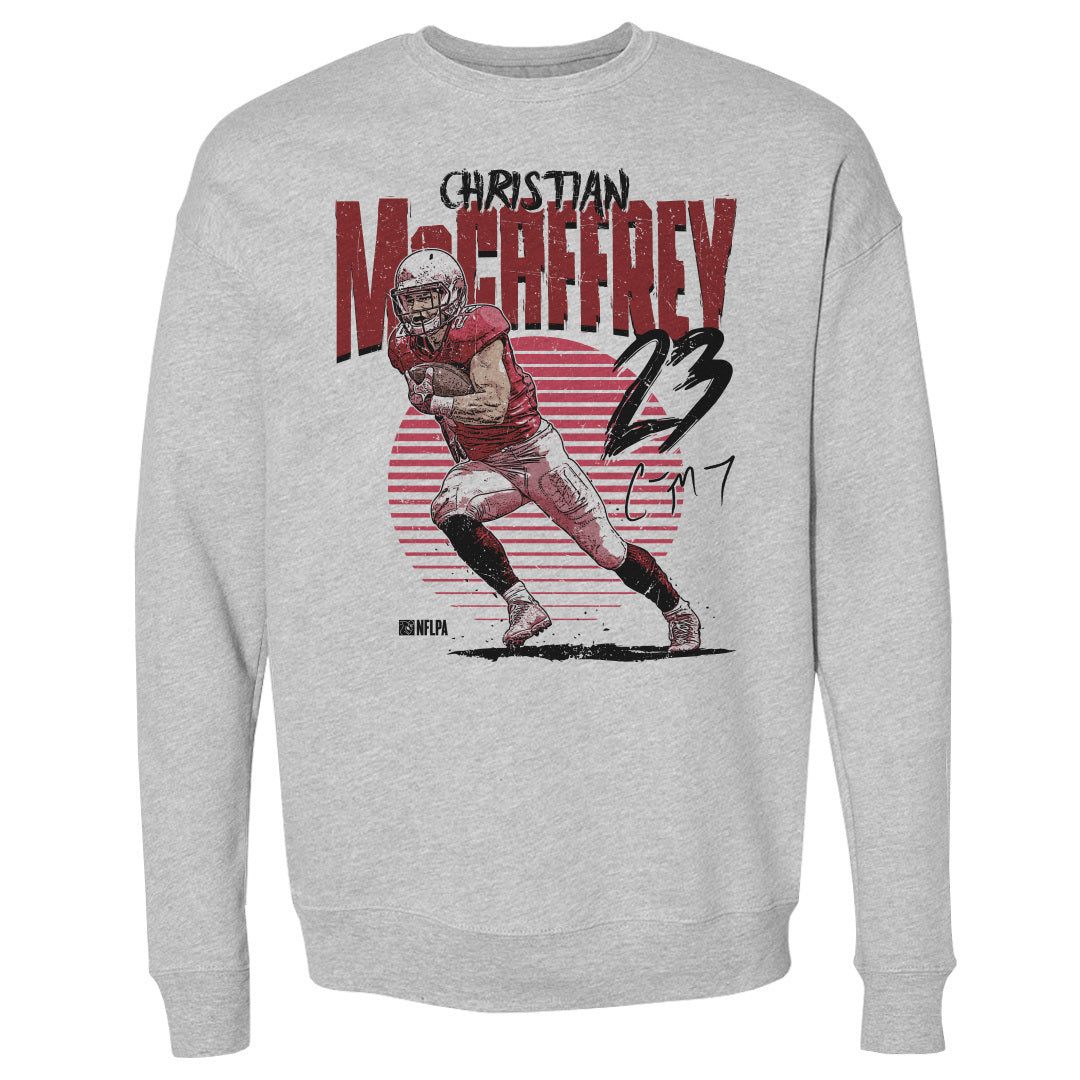 Christian McCaffrey Men's Crewneck Sweatshirt | 500 LEVEL