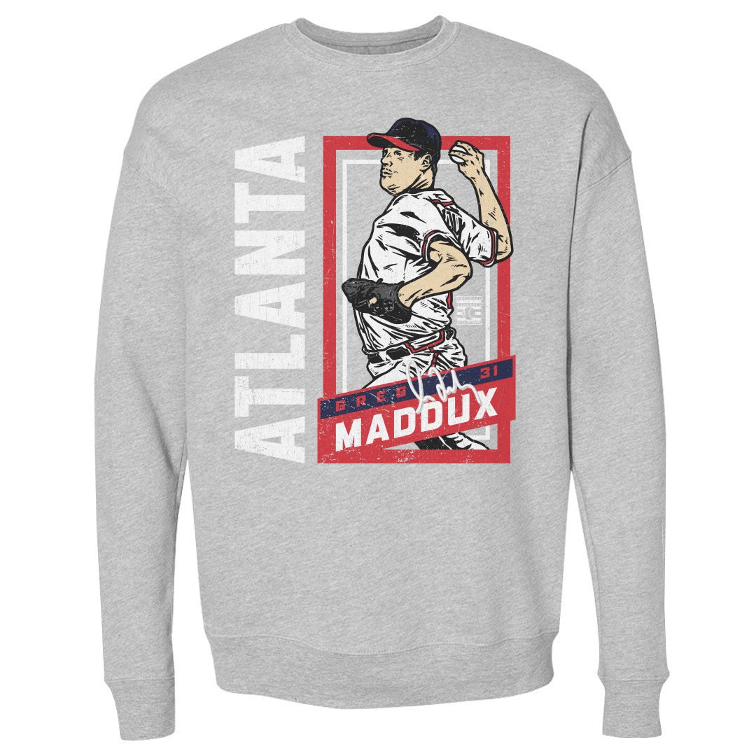Greg Maddux Men's Crewneck Sweatshirt | 500 LEVEL