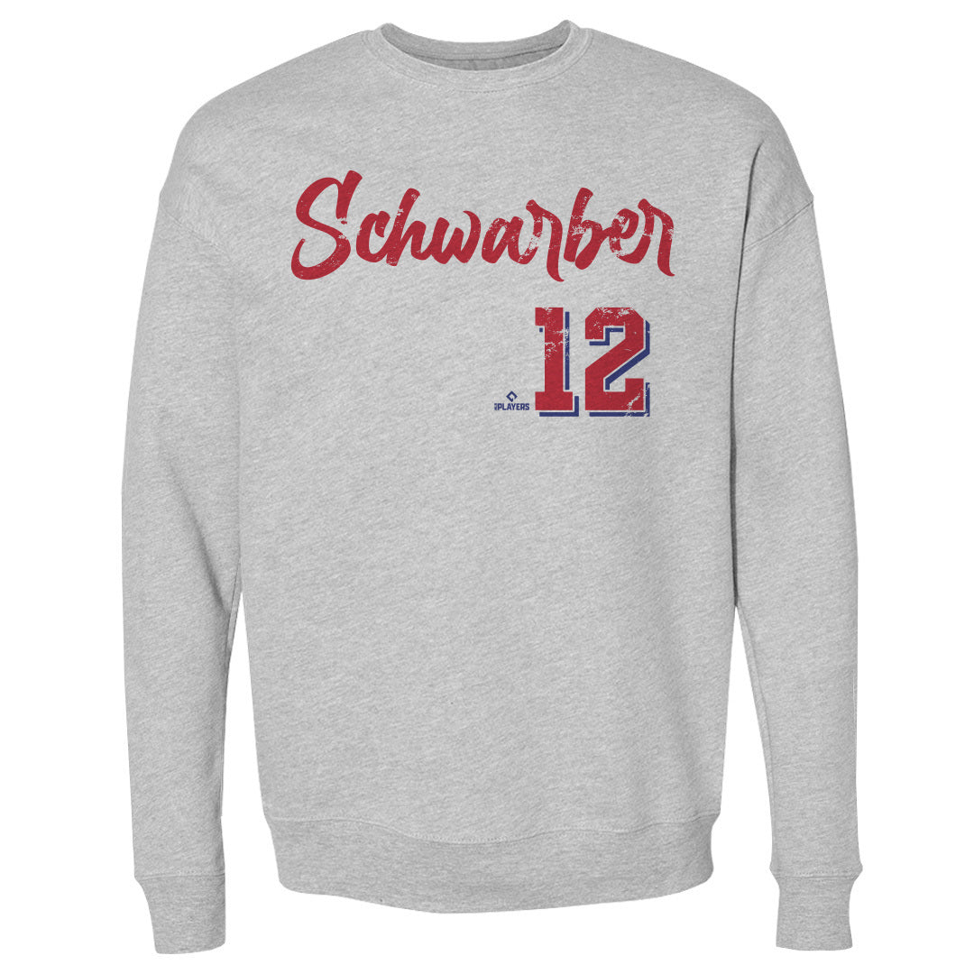 Kyle Schwarber Men's Crewneck Sweatshirt | 500 LEVEL