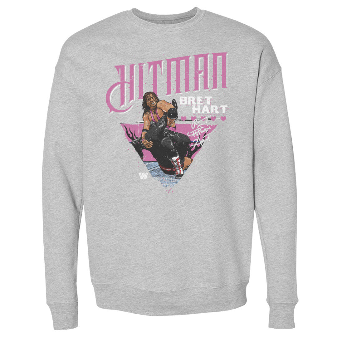Bret Hart Men's Crewneck Sweatshirt | 500 LEVEL