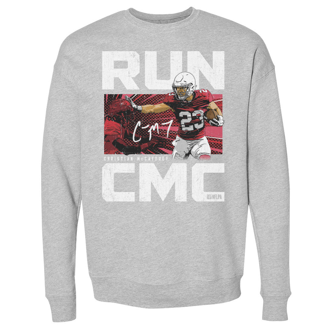 Christian McCaffrey Men's Crewneck Sweatshirt | 500 LEVEL