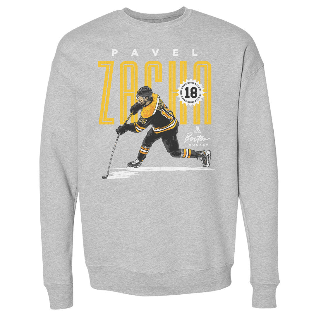 Pavel Zacha Men's Crewneck Sweatshirt | 500 LEVEL
