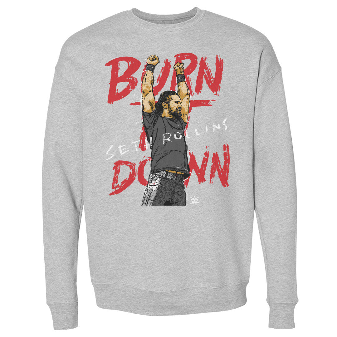 Seth Rollins Men's Crewneck Sweatshirt | 500 LEVEL