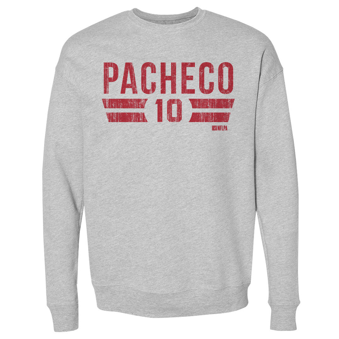Isiah Pacheco Men's Crewneck Sweatshirt | 500 LEVEL