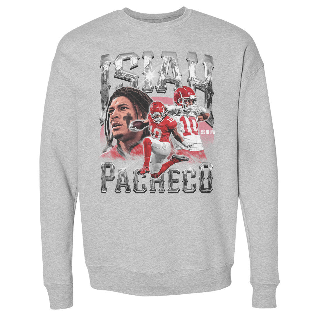 Isiah Pacheco Men's Crewneck Sweatshirt | 500 LEVEL