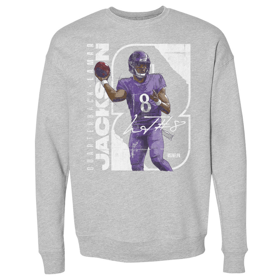 Lamar Jackson Men's Crewneck Sweatshirt | 500 LEVEL
