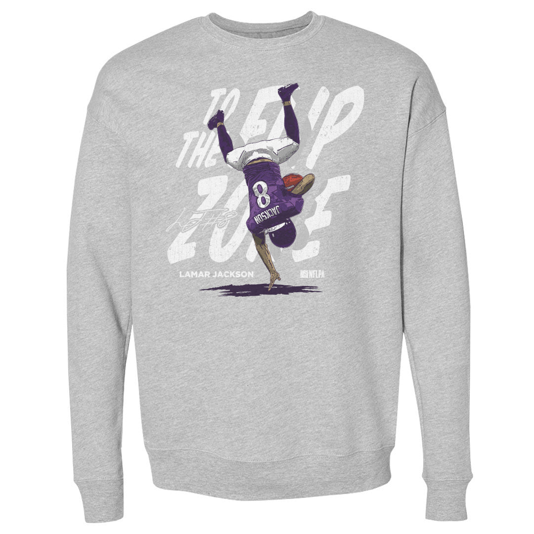 Lamar Jackson Men's Crewneck Sweatshirt | 500 LEVEL