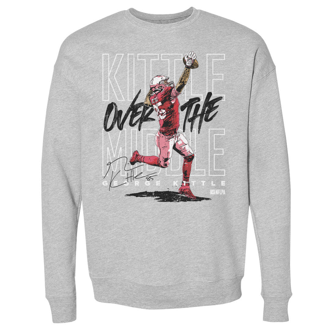 George Kittle Men's Crewneck Sweatshirt | 500 LEVEL