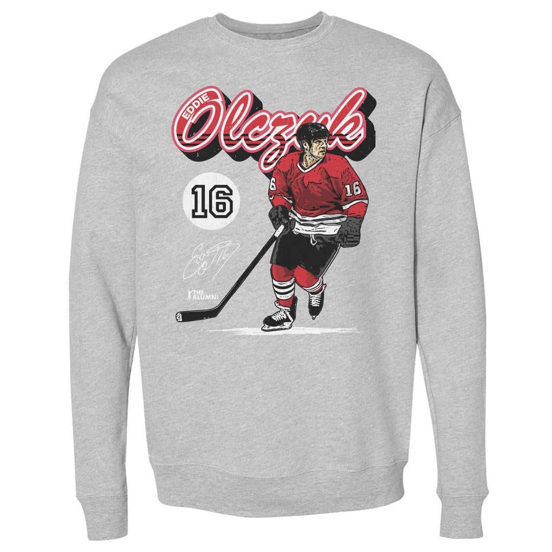 Eddie Olczyk Men's Crewneck Sweatshirt | 500 LEVEL