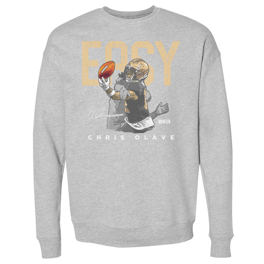 Chris Olave Men's Crewneck Sweatshirt | 500 LEVEL