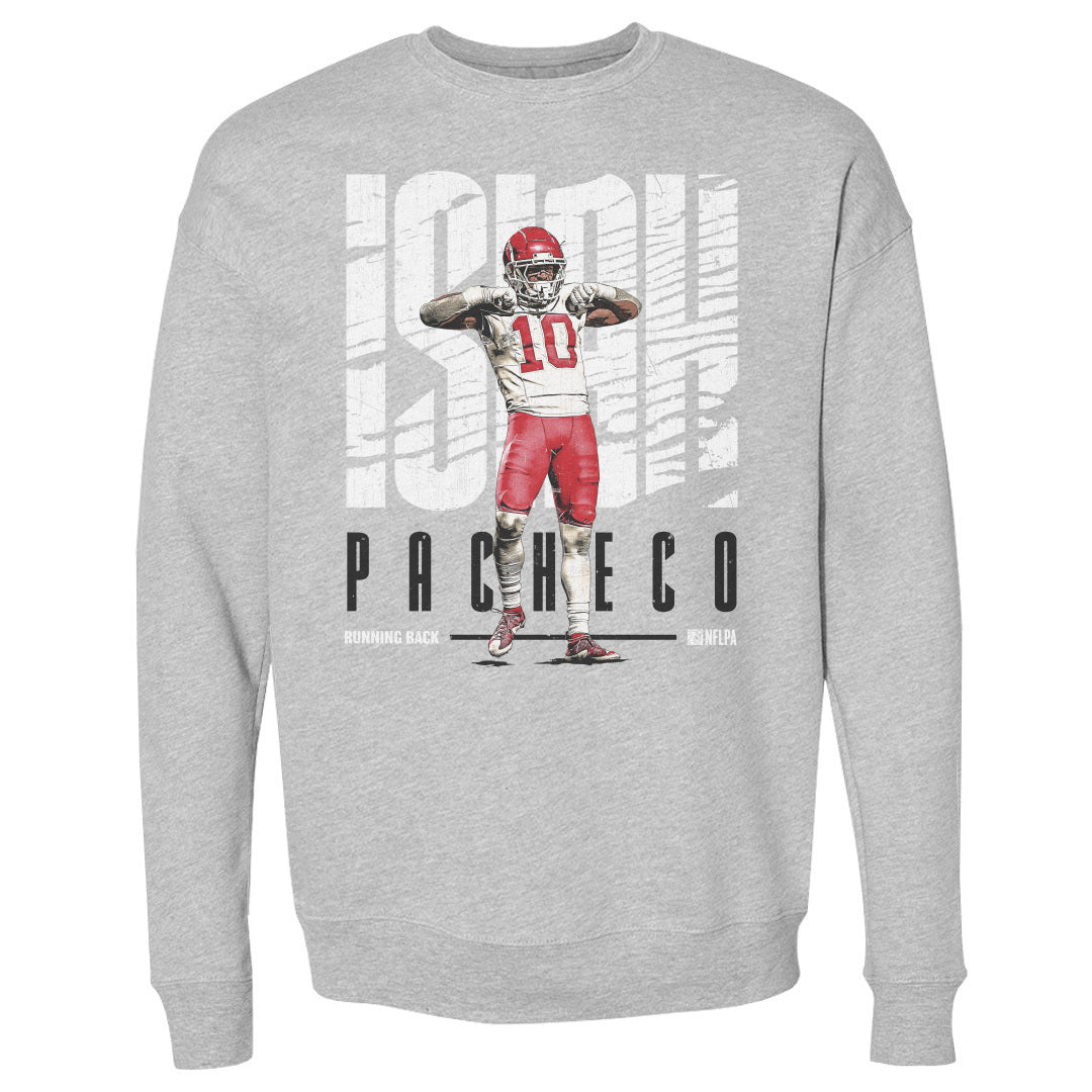 Isiah Pacheco Men's Crewneck Sweatshirt | 500 LEVEL