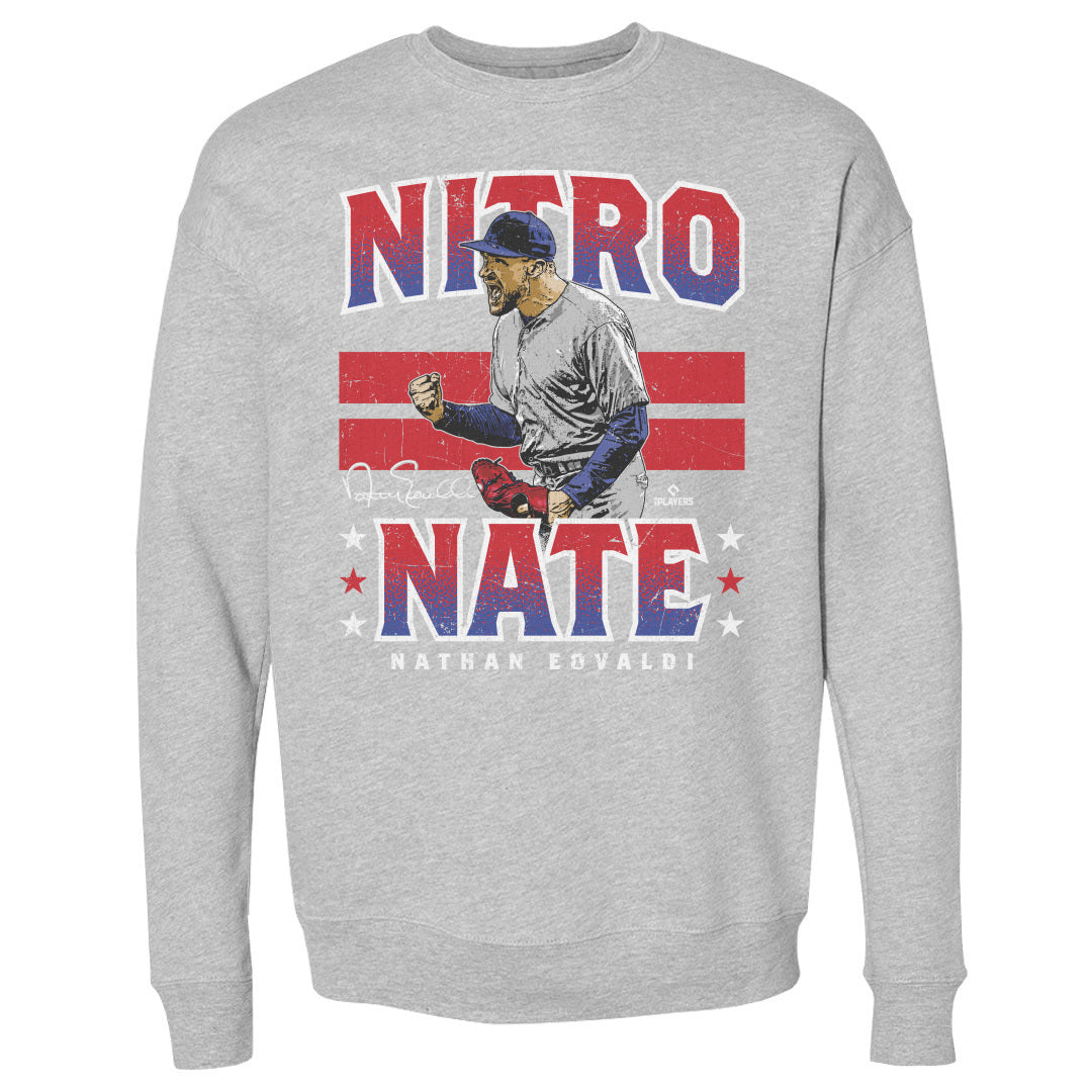 Nathan Eovaldi Men's Crewneck Sweatshirt | 500 LEVEL