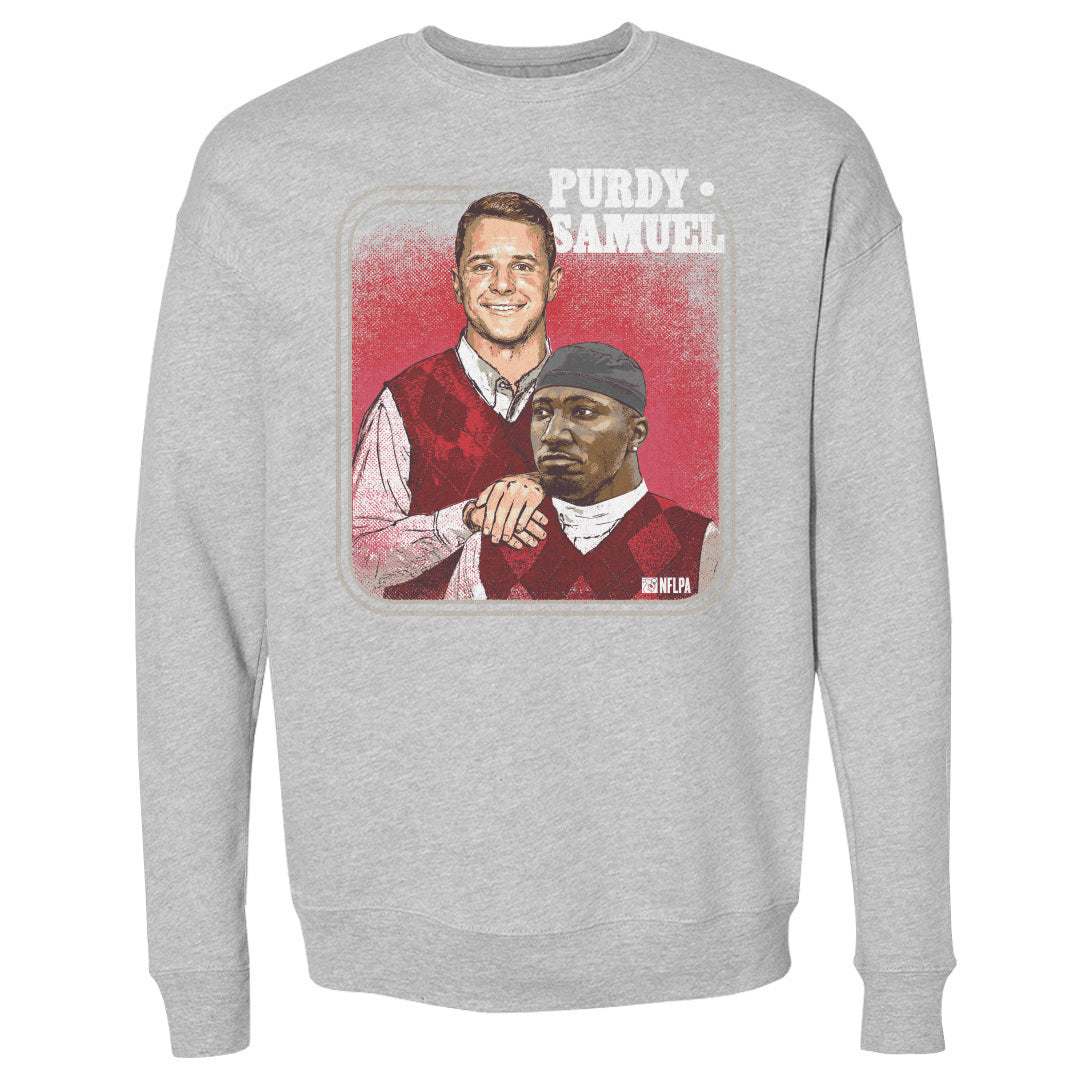 Brock Purdy Men's Crewneck Sweatshirt | 500 LEVEL