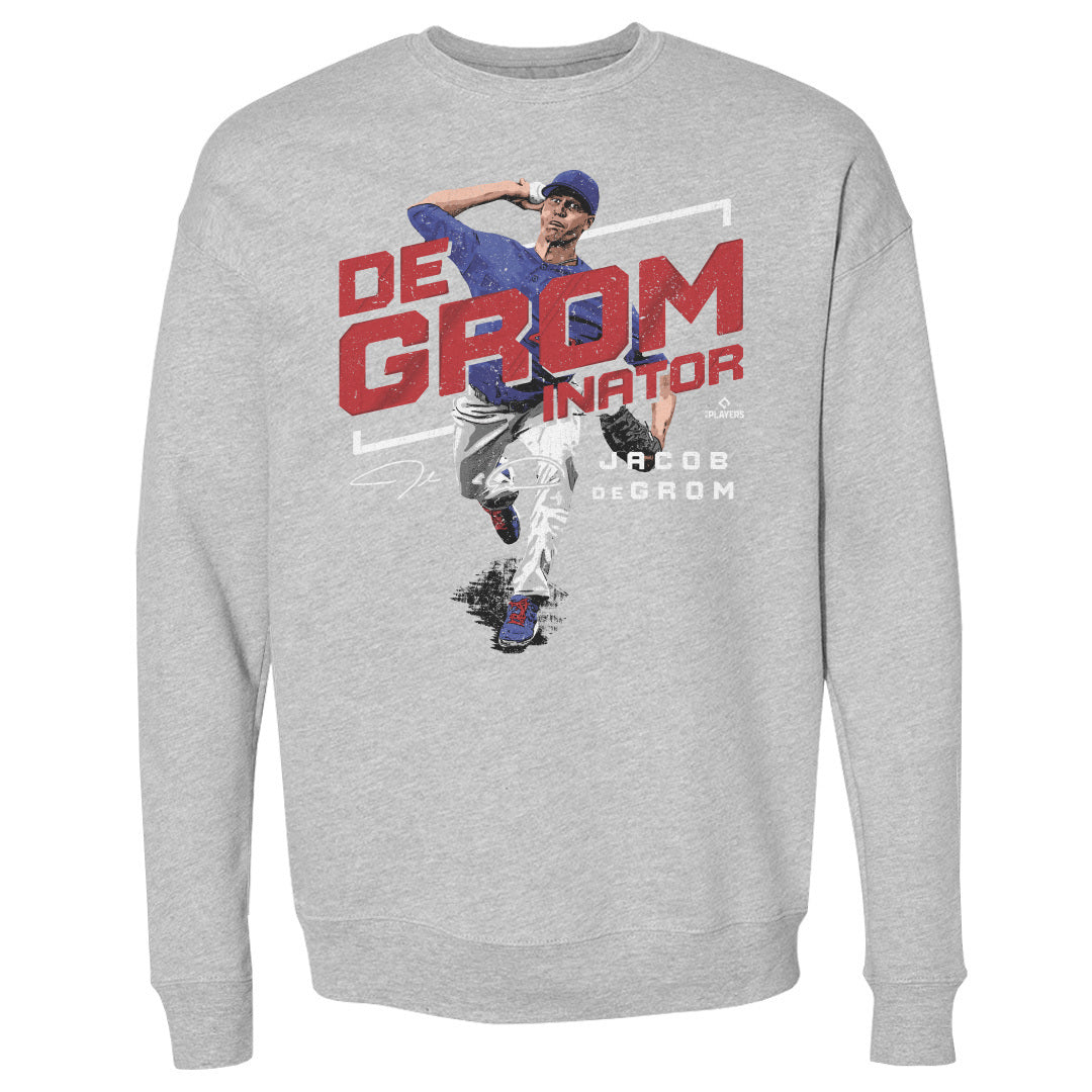 Jacob deGrom Men's Crewneck Sweatshirt | 500 LEVEL