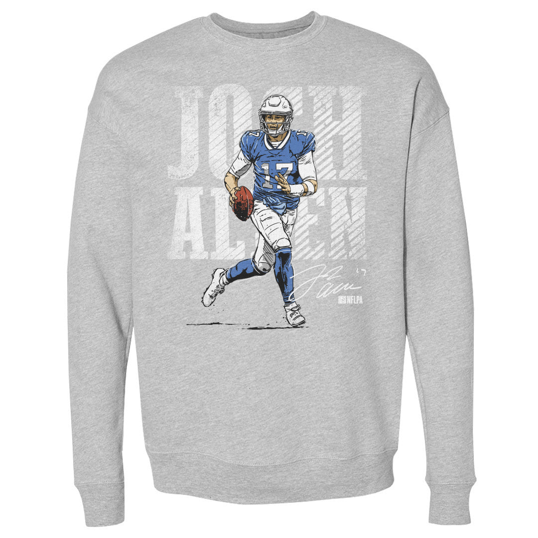 Josh Allen Men's Crewneck Sweatshirt | 500 LEVEL