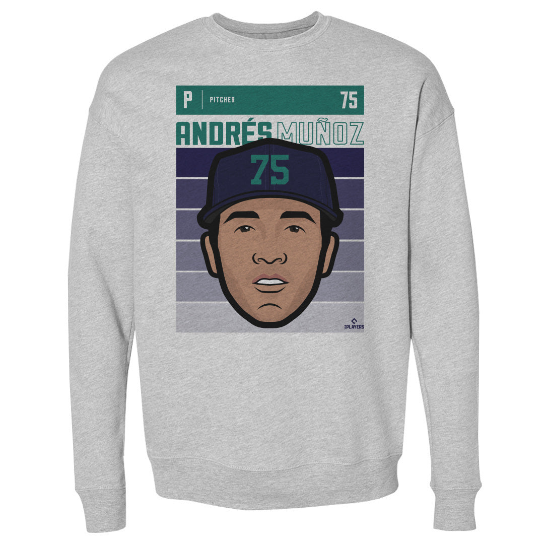 Andres Munoz Men's Crewneck Sweatshirt | 500 LEVEL