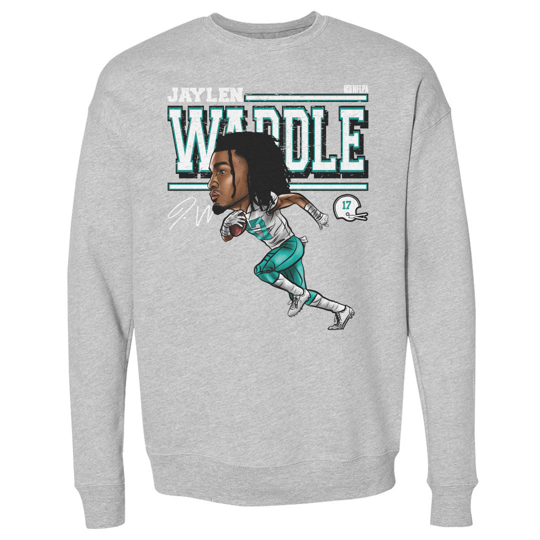 Jaylen Waddle Men's Crewneck Sweatshirt | 500 LEVEL