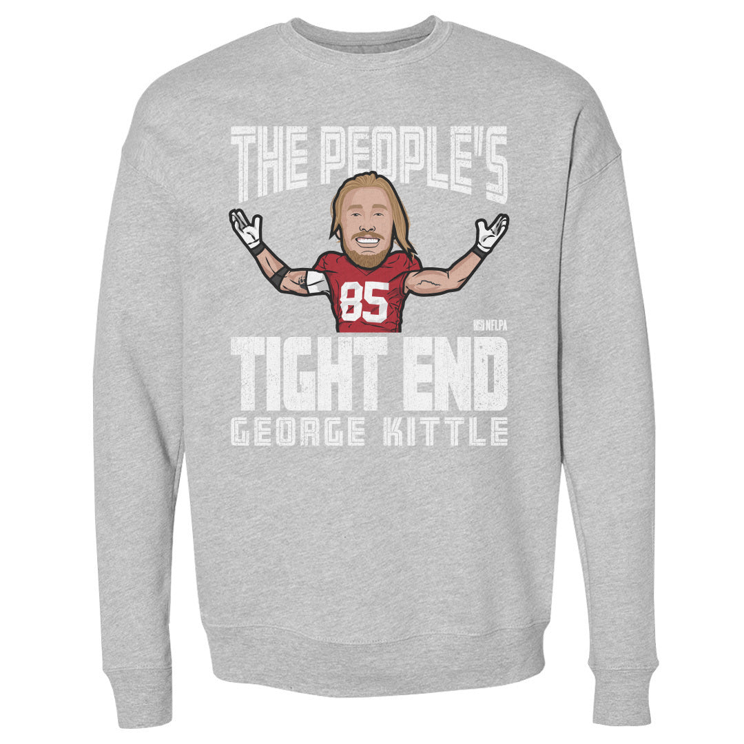 George Kittle Men's Crewneck Sweatshirt | 500 LEVEL