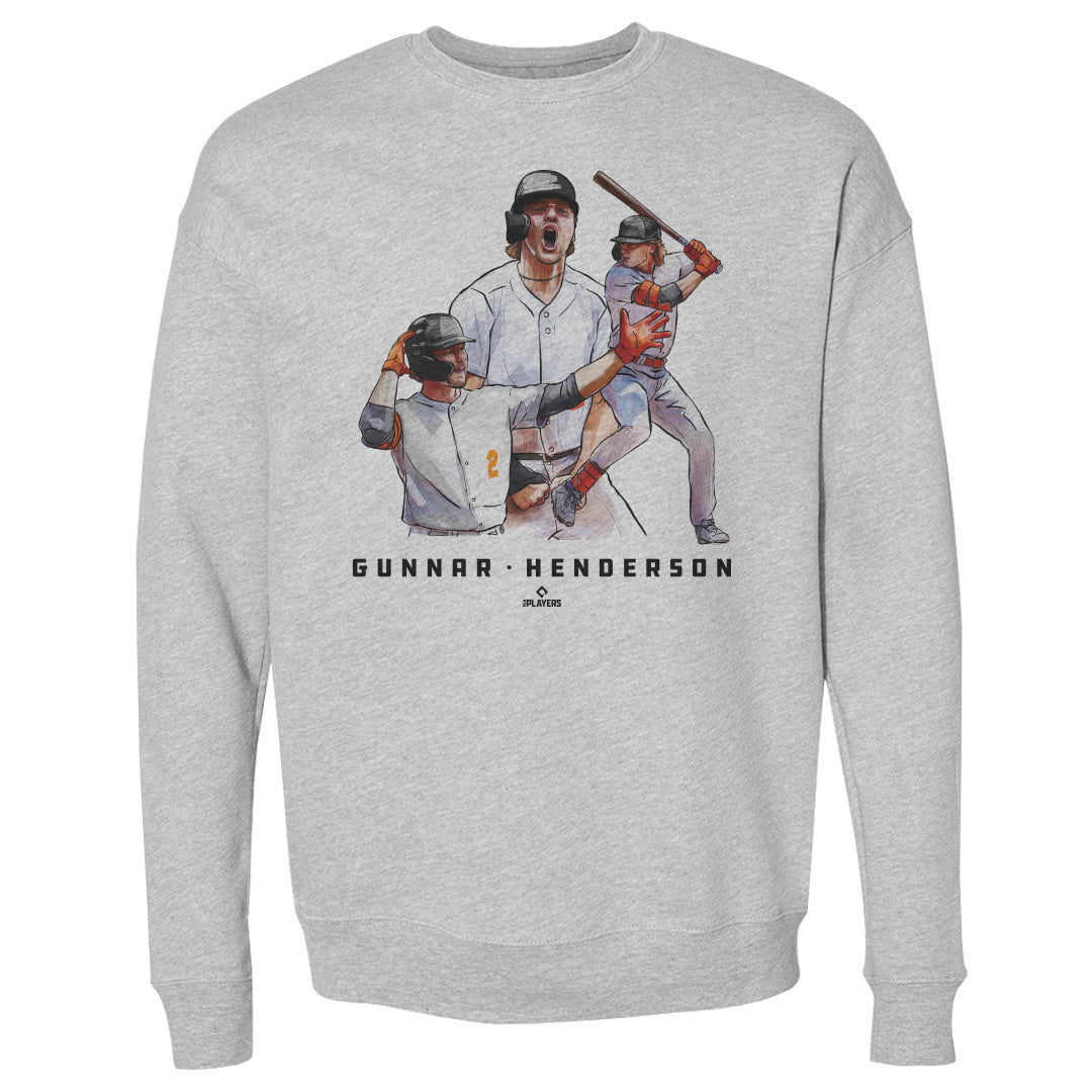 Gunnar Henderson Men's Crewneck Sweatshirt | 500 LEVEL