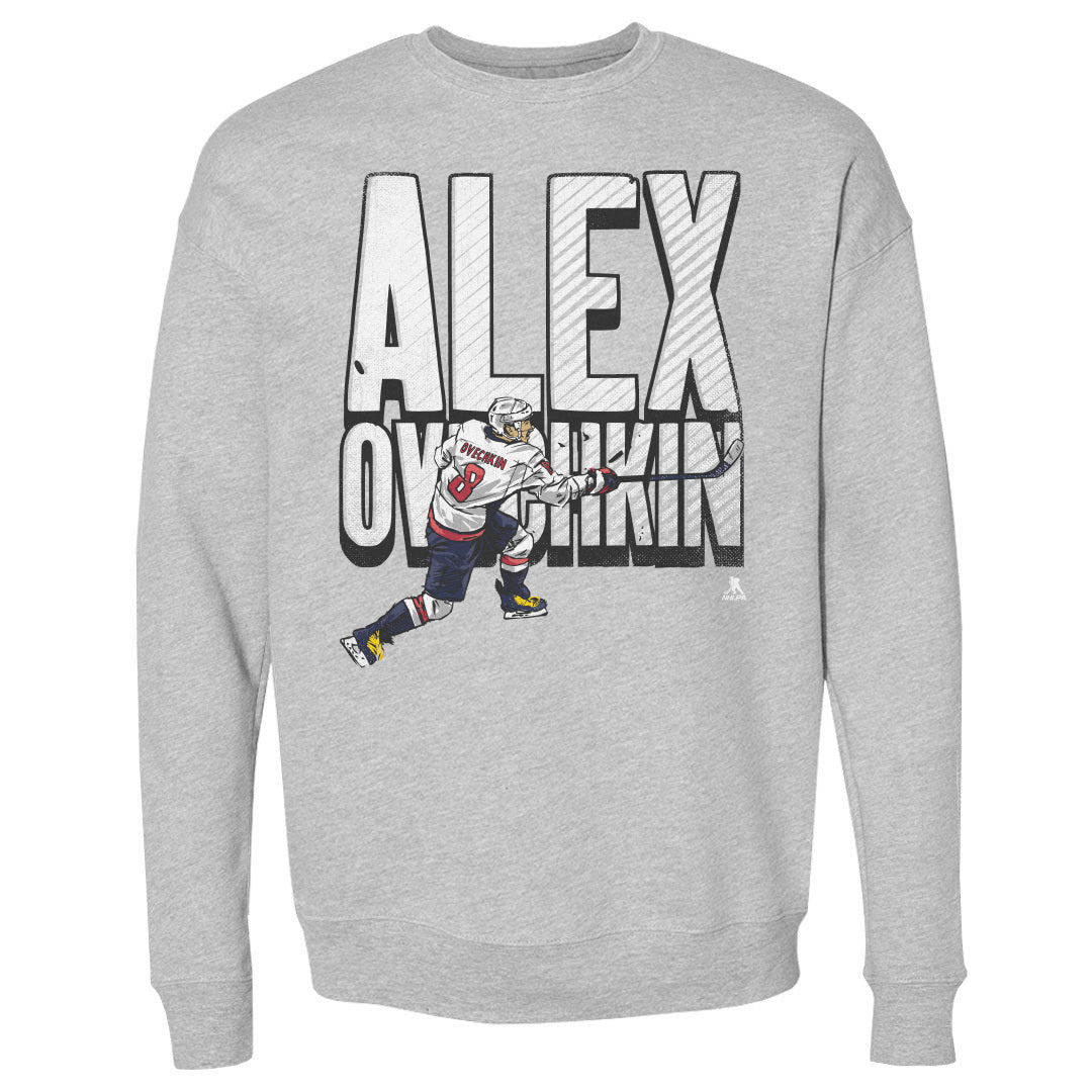 Alex Ovechkin Men's Crewneck Sweatshirt | 500 LEVEL