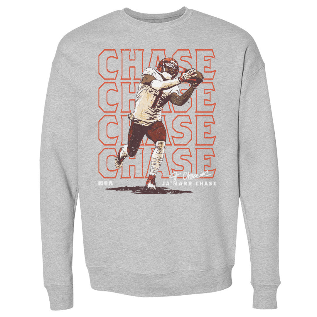 Ja'Marr Chase Men's Crewneck Sweatshirt | 500 LEVEL
