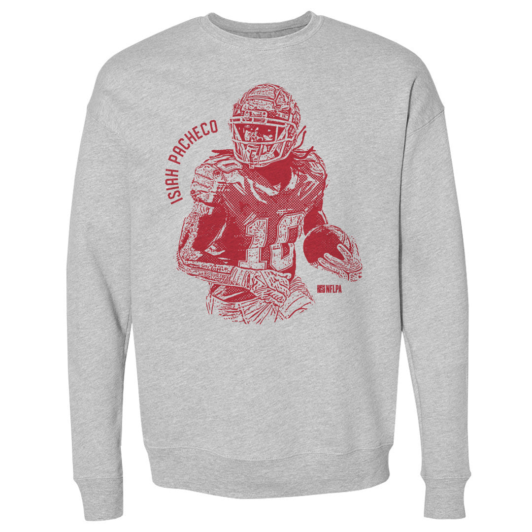 Isiah Pacheco Men's Crewneck Sweatshirt | 500 LEVEL